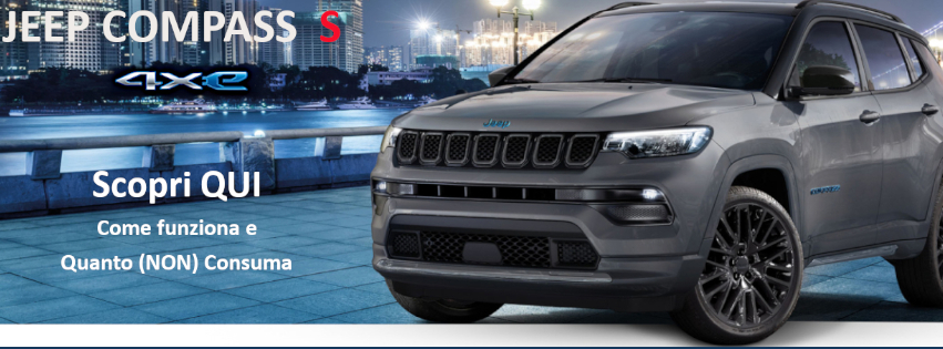 Jeep Compass 4Xe Come funziona e quanto consuma